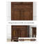 Grande bibliothèque avec tiroir et armoire Traditional