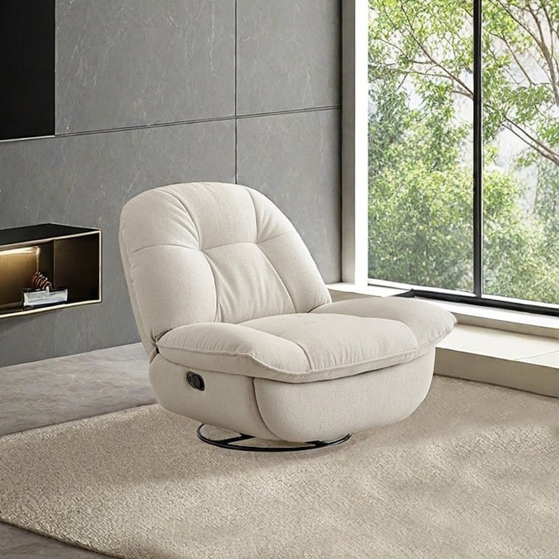 Fauteuil inclinable en molleton ergonomique et confortable