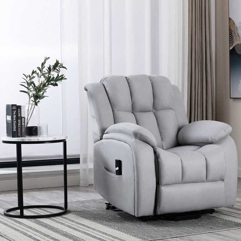 Krikoris Lift Assist Ergonomic Recliner, Grey