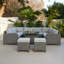 Clontz 10 - Person Garden Lounge Set with Cushions