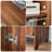 30.7" Wavy 2-Door Accent Cabinet