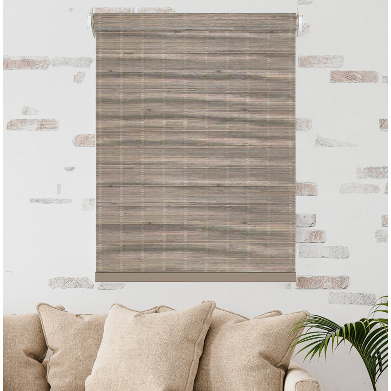 Rideau semi-transparent, l 27 po x L 72 po, Driftwood