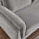 Bridgeview 109.8" Wide Chenille Fabric Cushion Back Upholstered L-Shaped Sectional Solid Wood Frame