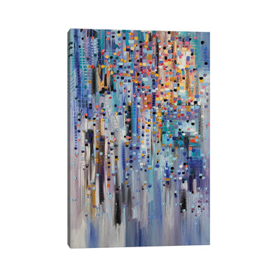 Happy City by Ekaterina Ermilkina - Print on Canvas