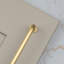 Satin Brass Slim Pipe Handles-122026845