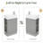 Abhijith 19 " W Freestanding Standard 1 Single Vanity Bathroom Vanity With Ceramic Top-196900040