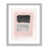 Silver Matted Picture Framed