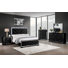 Sleaford 5pc Bedroom Set With Mirror Trim and Led Lights