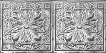 SAMPLE - Victorian Tin-plated Steel Tile