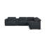 Canapé modulaire 5 places avec console Caldwell-113005327