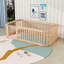 Lit simple en bois avec clôture-1471106146