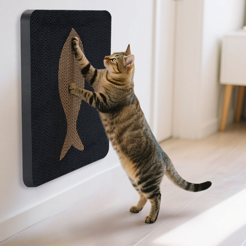 Grattoir mural pour chat