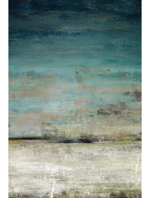 Rustic Fields II Print by Sofia Fox, 60" H x 40" W x 1.5" D, Glass Coat
