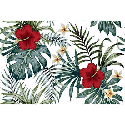 Carlin Peel & Stick Floral Roll