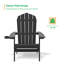 Chaise Adirondack pliante en plastique Ramilla-1599778736