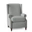 Newberry 30" Wide Genuine Leather Wing Chair Recliner-49420290-50065888-49420291