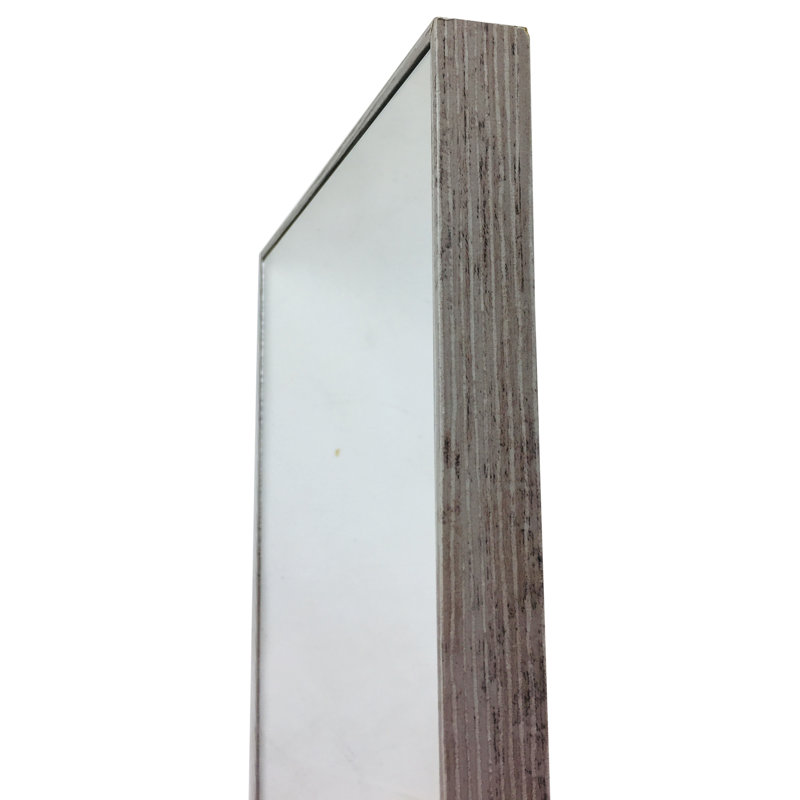 Claudia Wood Flat Wall Mirror