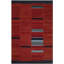 Tapis abstrait en laine tissé à la main Penacook-24685756