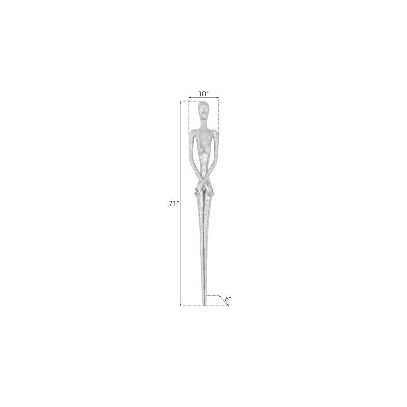 Lottie Wall Décor, Silver