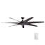 Ventilateur de plafond extérieur Kichler Lehr 80 pouces noir vieilli-1071708541