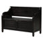 Banc de rangement à couvercle rabattable Delyssa-1700504018