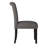 Julian 6-Person Trestle Dining Set with Upholstered Chairs-1429090216
