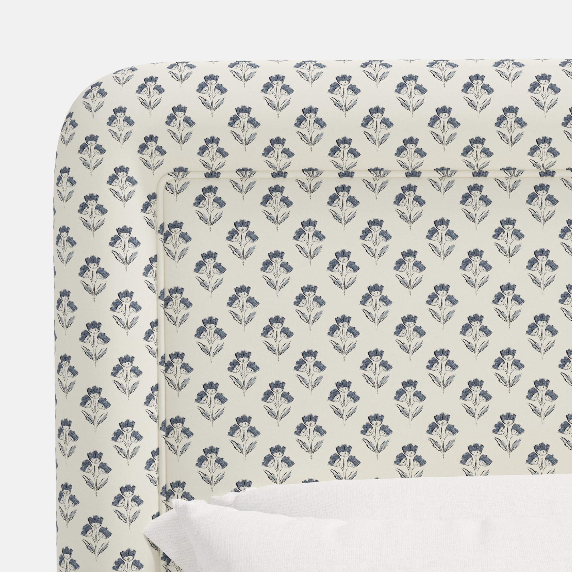 Stoffer Home x Cloth and Co. Marisa Bed, Francie Blue, Full