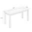 Bureau rectangulaire brun en bois massif-1978955389