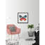 Symmetrical Wings - Single Picture Frame Painting-818043458