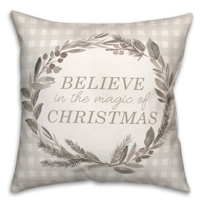 Reversible Throw Pillow