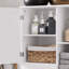 Compact Bathroom Cabinet Freestanding Linen Cabinet-108957042