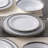 Noritake Austin Platinum Set of 4 Dinner Plates, 10-1/2"