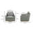 Upholstered Swivel Armchair-426205212