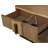 2-Drawer Nightstand Bedside Table Ash Brown