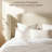 Luxurious Cloud Soft Compressed Upholstered Wingback Bed