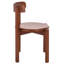 Chaise en bois massif séché au four-1522679708