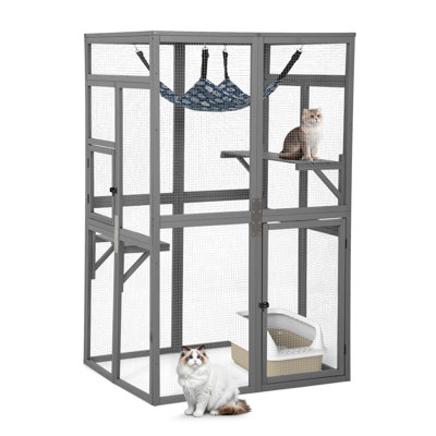 Enceinte de chat d'extérieur Catio