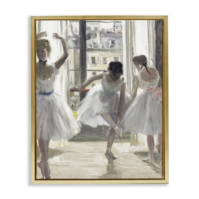 Cadre flottant Ballet Class In pratiques, design par Leah Straatsma
