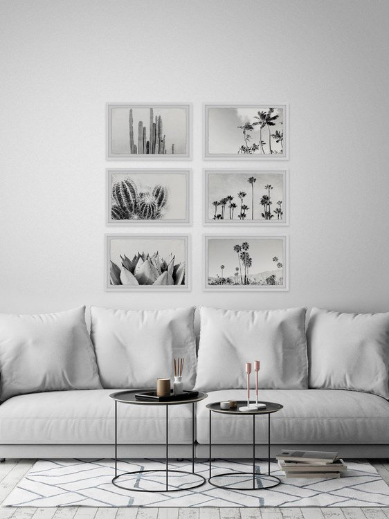 «Strinko Trees and Plants Hexaptych» par Morgan Hartley - ensemble de 6 reproductions de photos sur papier