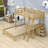 Erastes Kids Twin Over Full Bunk Bed with Drawers-164740103