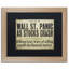 «Wallstreet» par Jadaya, art textuel encadré-20091746-20091748-69311685