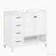 Meuble-lavabo simple 36 po avec plateau Sidley
