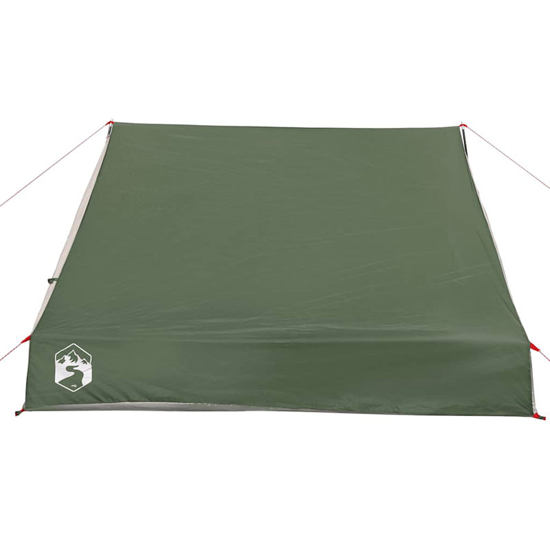 Vidaxl Camping Tent A-Frame 2-Person Waterproof, Green