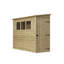 Shiplap Pent Wooden Shed-120921937