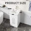 Meuble-lavabo moderne autoportant avec lavabo