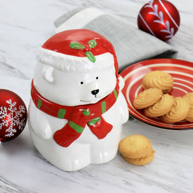 GIBSON HOME Snowman Hug 8.5 in. Durastone Cookie Jar 985117463M - The Home  Depot