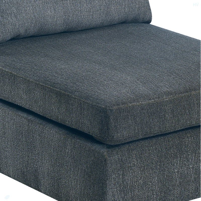 MODULAR SET - Chenille Fabric Sectional Sofa
