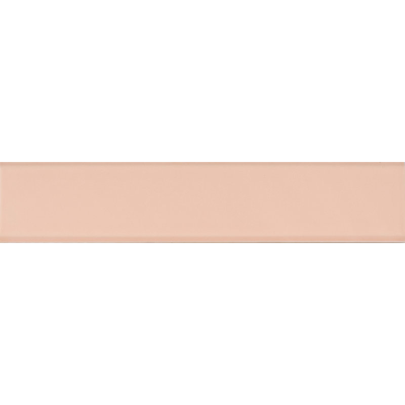 Carrelage mural mat 2 "x 10" Tinte, Rose mat