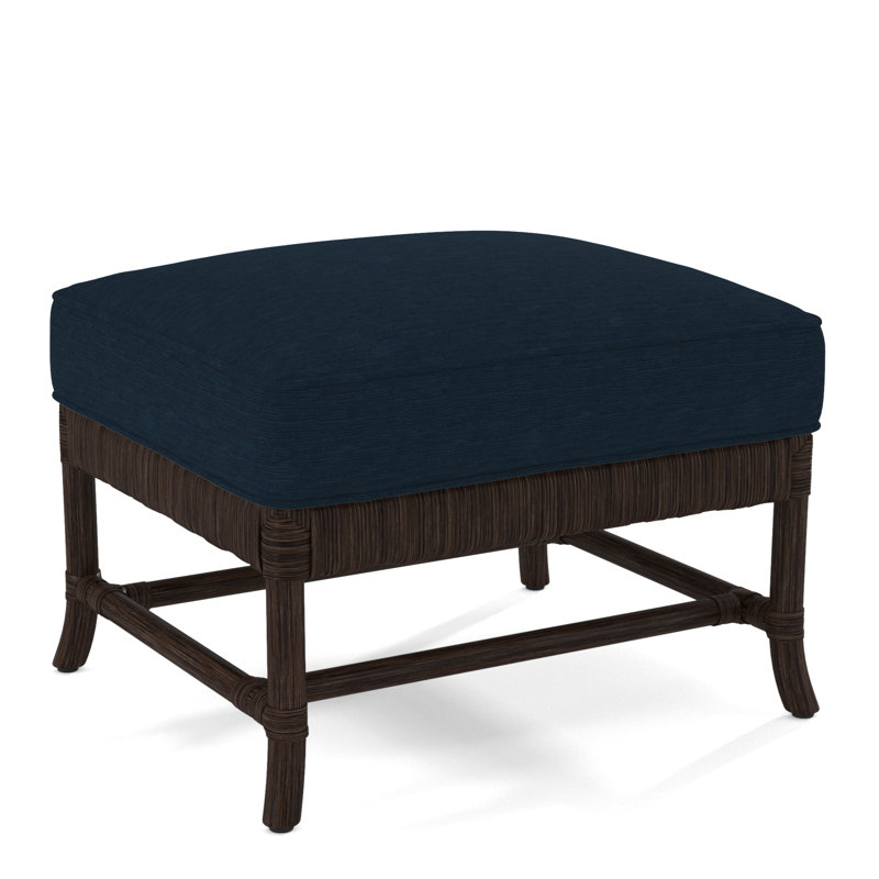 Lafayette Ottoman, Java, Eggshell Crypton Performance; 0884-93