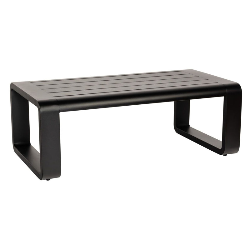 Woodard Shelf Style Coffee Table Height Rectangular Fire Table